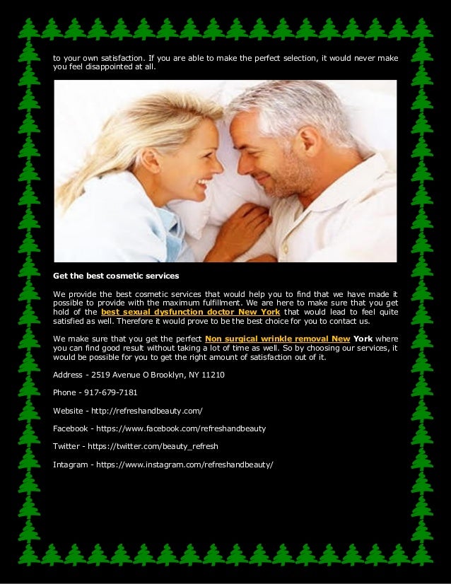 sexual dysfunction physicians in new york Sexual dysfunction physicians in new york